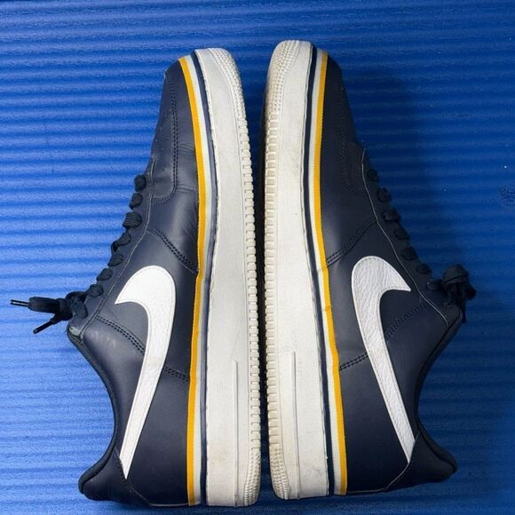 Size 13- Men’s Nike Air Force 1 LV8 Low Obsidian University Gold CJ1377-400 - Picture 6 of 8
